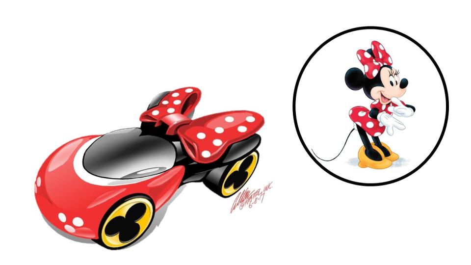 Minnie (Image: Mattel/Hot Wheels Design Team)