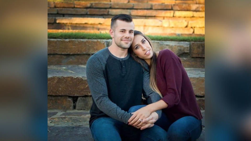 Brandon and Taylor Gann were married a day before the accident. Source: Facebook