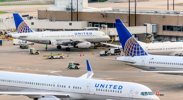 The couple were removed from the flight at George Bush Intercontinental Airport in Huston, Texas, but booked on a flight the following day. Source: Houston Airport