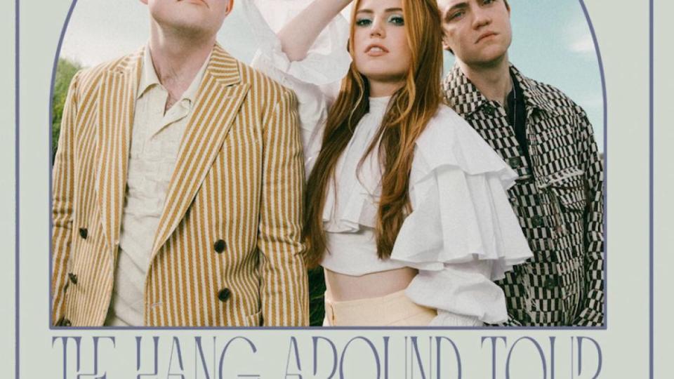 Echosmith 2022 tour Hang Around dates poster artwork