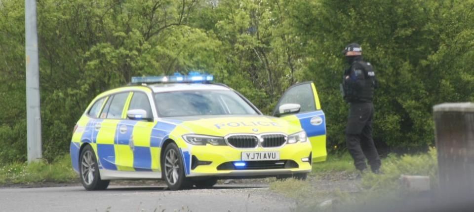 York Press: Police on the scene in Haxby Road, York