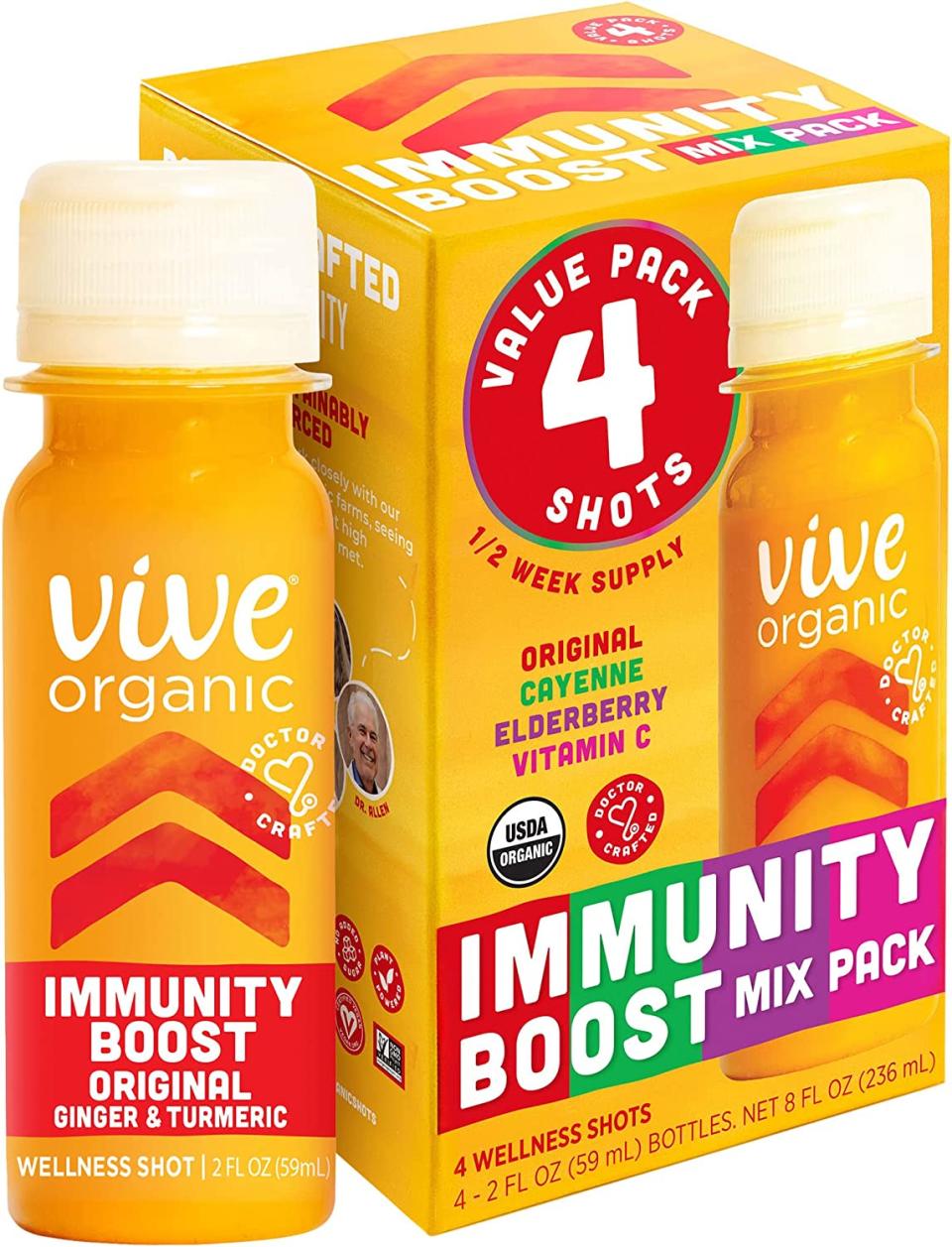 
Vive Organic Immunity Boost Shots