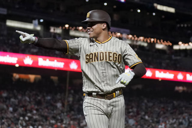 Lugo nearly goes the distance, Soto homers twice to help Padres keep  playoff hopes alive – NBC 7 San Diego