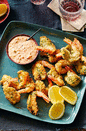 Hook a classic by pairing crunchy-coated prawns with this delicious dressing.<br><br><a rel="nofollow" href="https://au.lifestyle.yahoo.com/better-homes-gardens/recipes/r/24978116/crumbed-prawns-with-thousand-island-dressing-recipe/" data-ylk="slk:Crumbed prawns with thousand island dressing recipe.;elm:context_link;itc:0;sec:content-canvas" class="link ">Crumbed prawns with thousand island dressing recipe.</a>