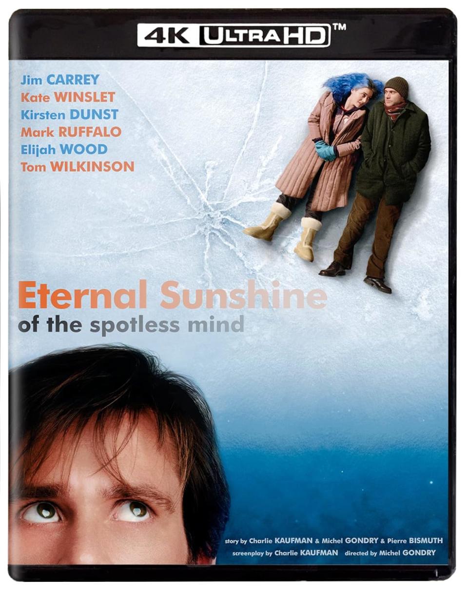 dvd cover of eternal sunshine of the spotless mind