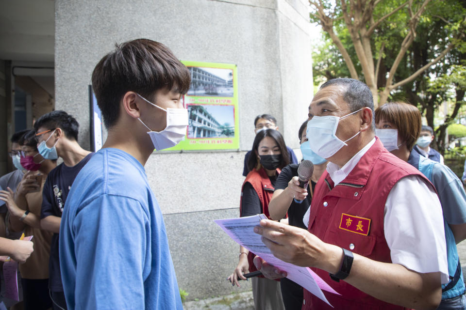 新北市校園BNT接種首日  學生：很期待增加保護力
