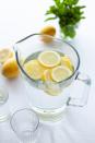 Listen to your mom when she says that having lemon water in the morning can help maintain a healthy weight. Lemons contain pectin fiber, which assists in fighting hunger cravings.