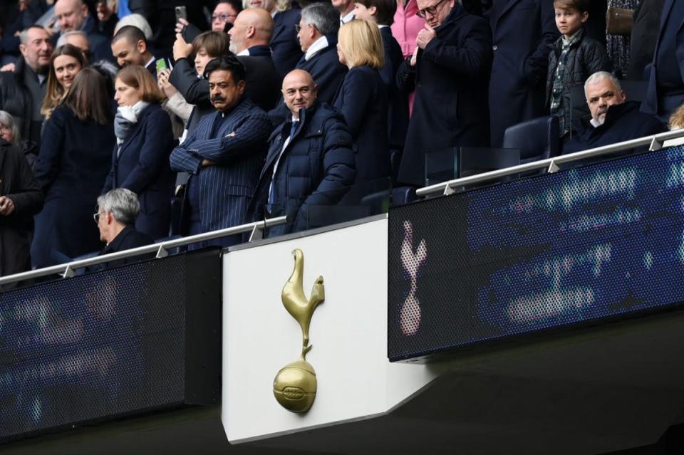 Spurs’ chairman Daniel Levy must decide whether to continue with Conte until the end of this season (Getty Images)