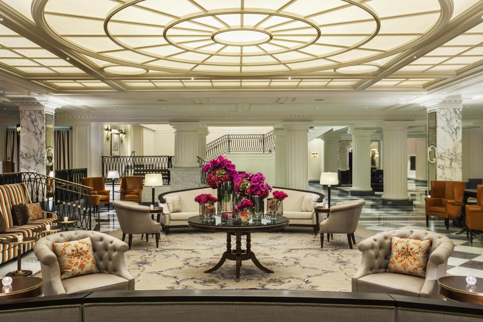 Grand Welcome: The Lobby at the Intercontinental New York Barclay