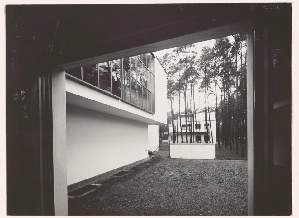 The view from Lucia Moholy’s window, Dessau, 1926 