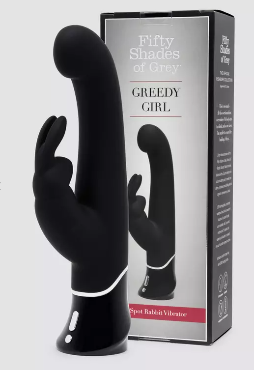 The Greedy Girl is part of Lovehoney's Fifty Shades of Grey pleasure collection. Source: Lovehoney