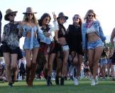 <p>… inzwischen auch anderen Victoria’s Secret-Engeln, die auf dem Festival einen eigenen kleinen VIP-Bereich haben, in den natürlich so gut wie alle männlichen Gäste gerne mal einen Blick werfen würden! (Bild: gotpap/STAR MAX/IP </p>