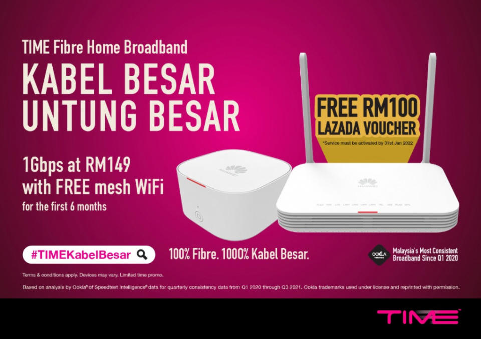 time internet, wifi rumah, masalah internet