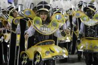 Carnival parade at the Sambadrome in Rio de Janeiro