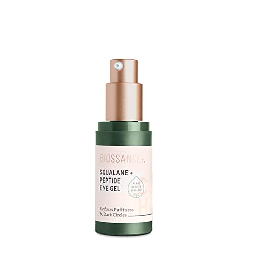 Biossance Squalane + Peptide Eye Gel. Reduce Dark Circles and Puffiness, Improve Fine Lines and Hydrate with Niacinamide and Peptides (0.5 ounces) (AMAZON)