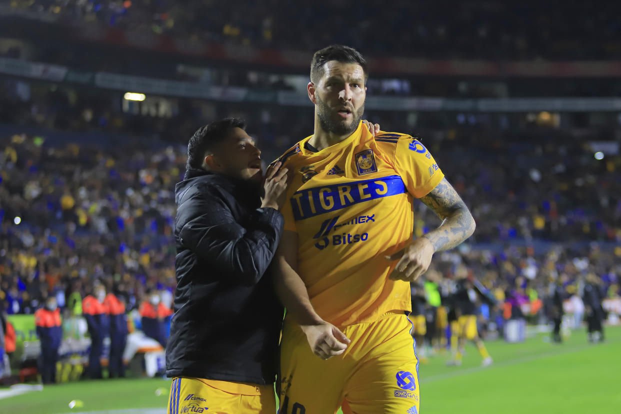 André Pierre Gignac acumula cinco goles en lo que va del Clausura 2023 (Foto: Alfredo Lopez/Jam Media/Getty Images)