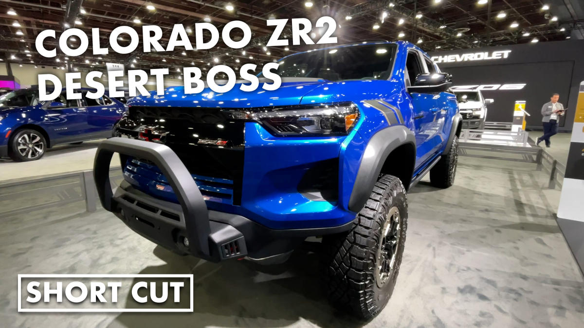 Chevy Colorado ZR2 Desert Boss exterior additions [Video]