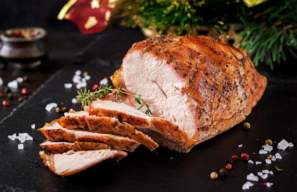 <p>If you can find room in your freezer to store a turkey, you’re in luck because it can last for up to one year. And when the time comes to thaw out your bird, don’t forget to pick which cooking method is best for you — <a href="https://www.thedailymeal.com/cook/what-is-the-best-turkey-cooking-method?referrer=yahoo&category=beauty_food&include_utm=1&utm_medium=referral&utm_source=yahoo&utm_campaign=feed" rel="nofollow noopener" target="_blank" data-ylk="slk:air fry, oven roast or deep fry;elm:context_link;itc:0;sec:content-canvas" class="link ">air fry, oven roast or deep fry</a>?</p>
