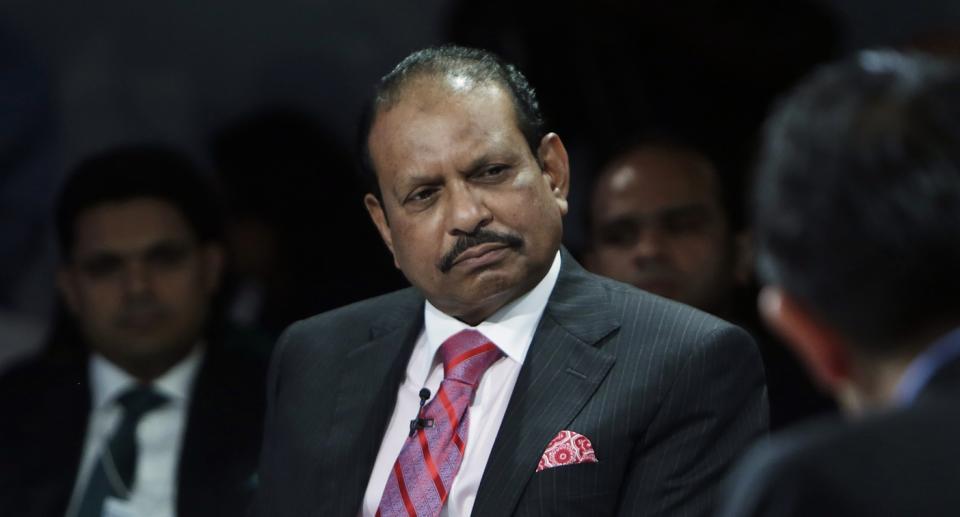 Yusuff Ali, chairman and managing director of Lulu Group International, attends the World Economic Forum (WEF) India Economic Summit in New Delhi, India, on Thursday, Oct. 6, 2016. The summit runs until October 7. Photographer: Anindito Mukherjee/Bloomberg via Getty Images
