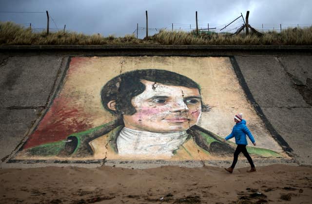 Robert Burns mural