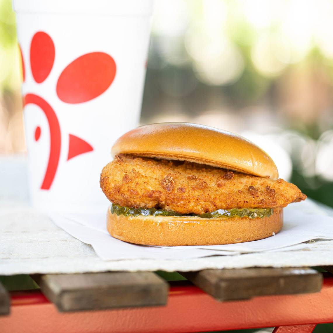 Based in College Park, Georgia, Chick-fil-A is the nation’s biggest chain specializing in chicken sandwiches.