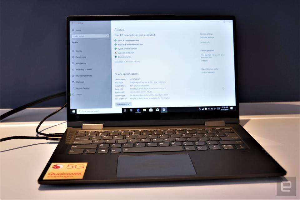 Lenovo "Project Limitless" 5G laptop hands-on

Cherlynn Low / Engadget