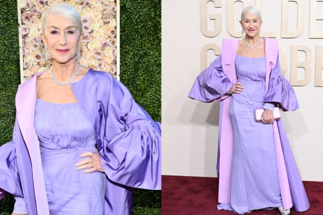 Helen Mirren Dons Shades Of Purple Diamonds And A Friendship Bracelet   C89bc46eceed99017b094860e5a5f1f1