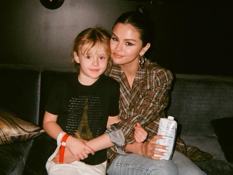 Selena Gomez and her sister