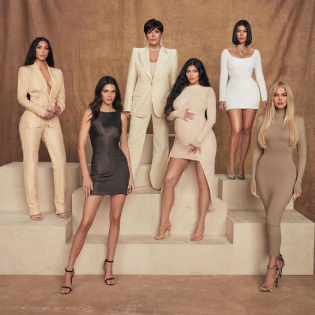 Una imagen promocional del reality 'The Kardashians' credit:Bang Showbiz