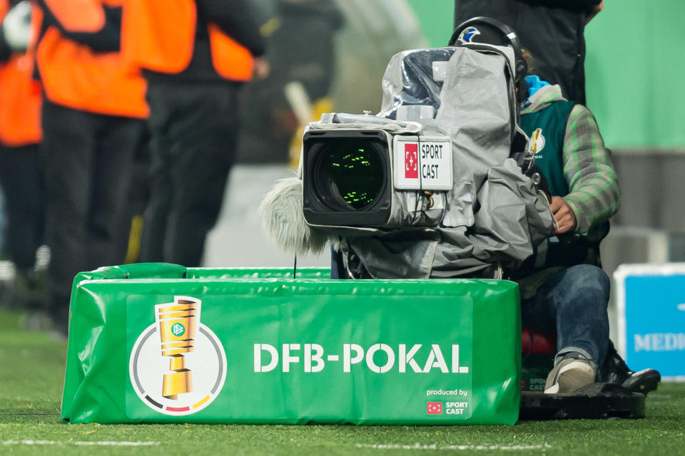 Das Achtelfinale des DFB-Pokals wurde auf drei Sender verteilt. (Bild: Getty Images)