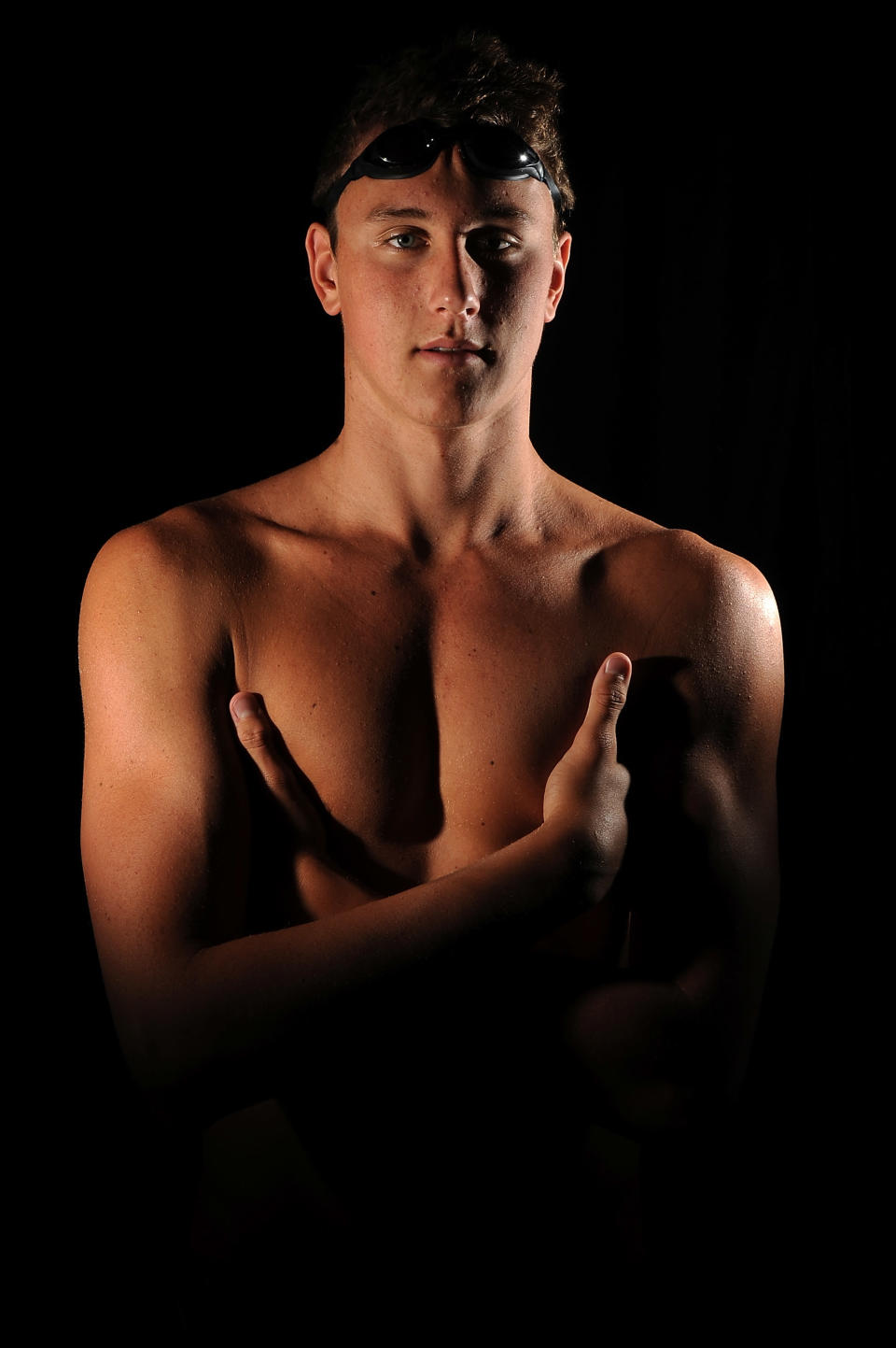 BRISBANE, AUSTRALIA - APRIL 10: Australian swimmer Cameron McEvoy poses during a portrait session at Sleeman Sports Complex on April 10, 2012 in Brisbane, Australia. (Photo by Matt Roberts/Getty Images)