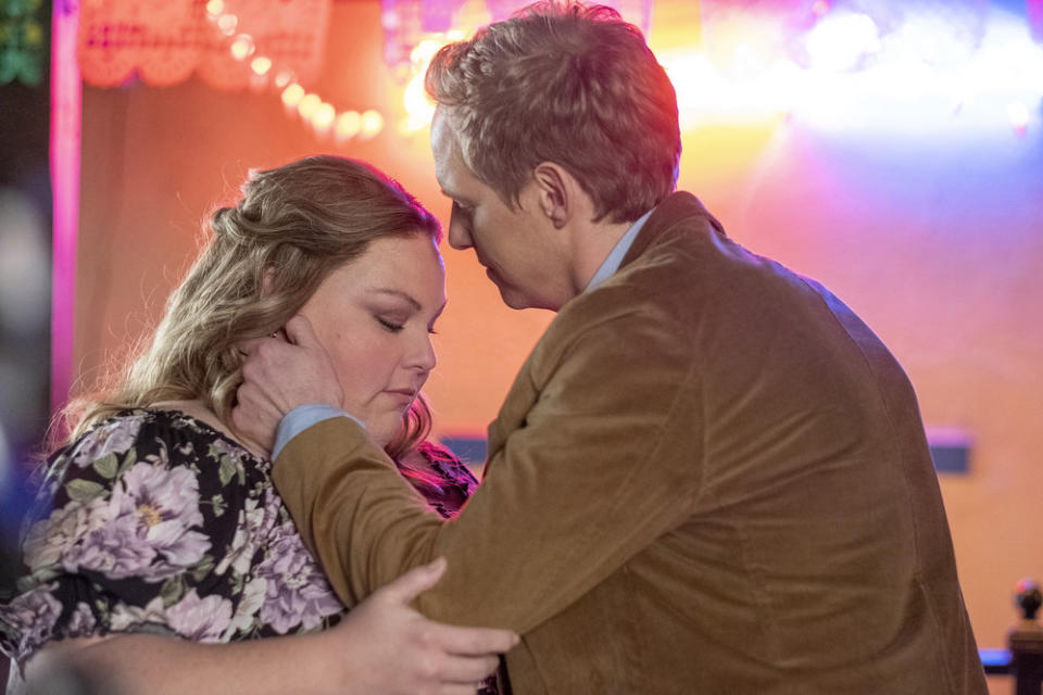 THIS IS US — “Katoby” Episode 612 — Pictured: (l-r) Chrissy Metz as Kate, Chris Geere as Phillip - Credit: Photo by: Ron Batzdorff/NBC