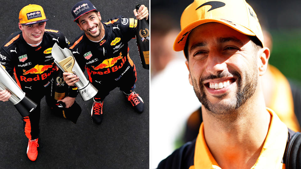 Daniel Ricciardo, pictured here during his time at Red Bull.