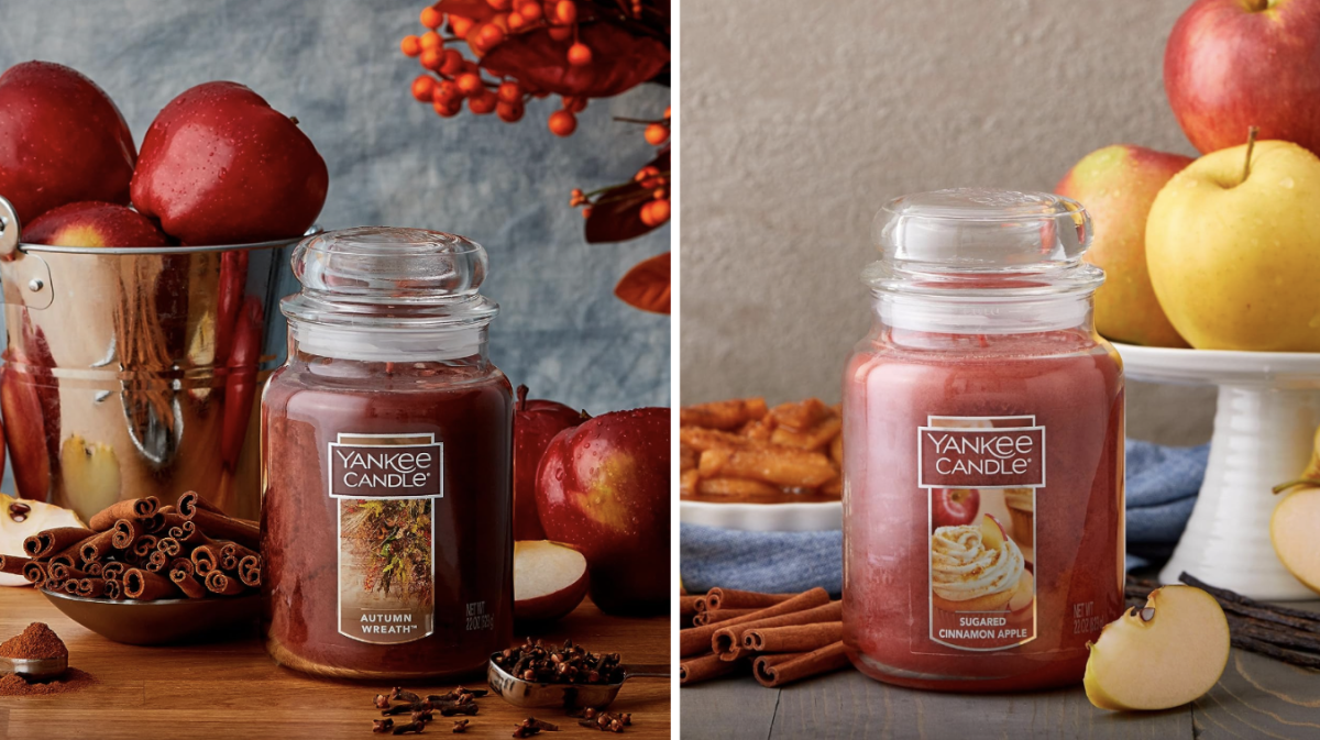 Hurry! Tons of autumnal Yankee Candles are on sale on  right now