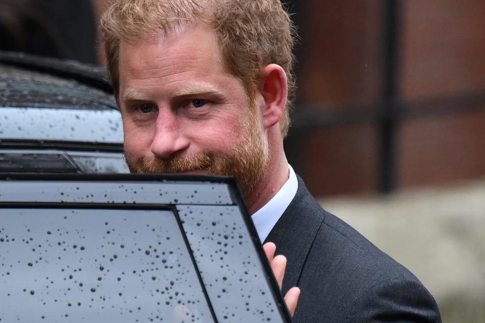 Le prince Harry à Londres, le 28 mars 2023. - Daniel Leal - AFP