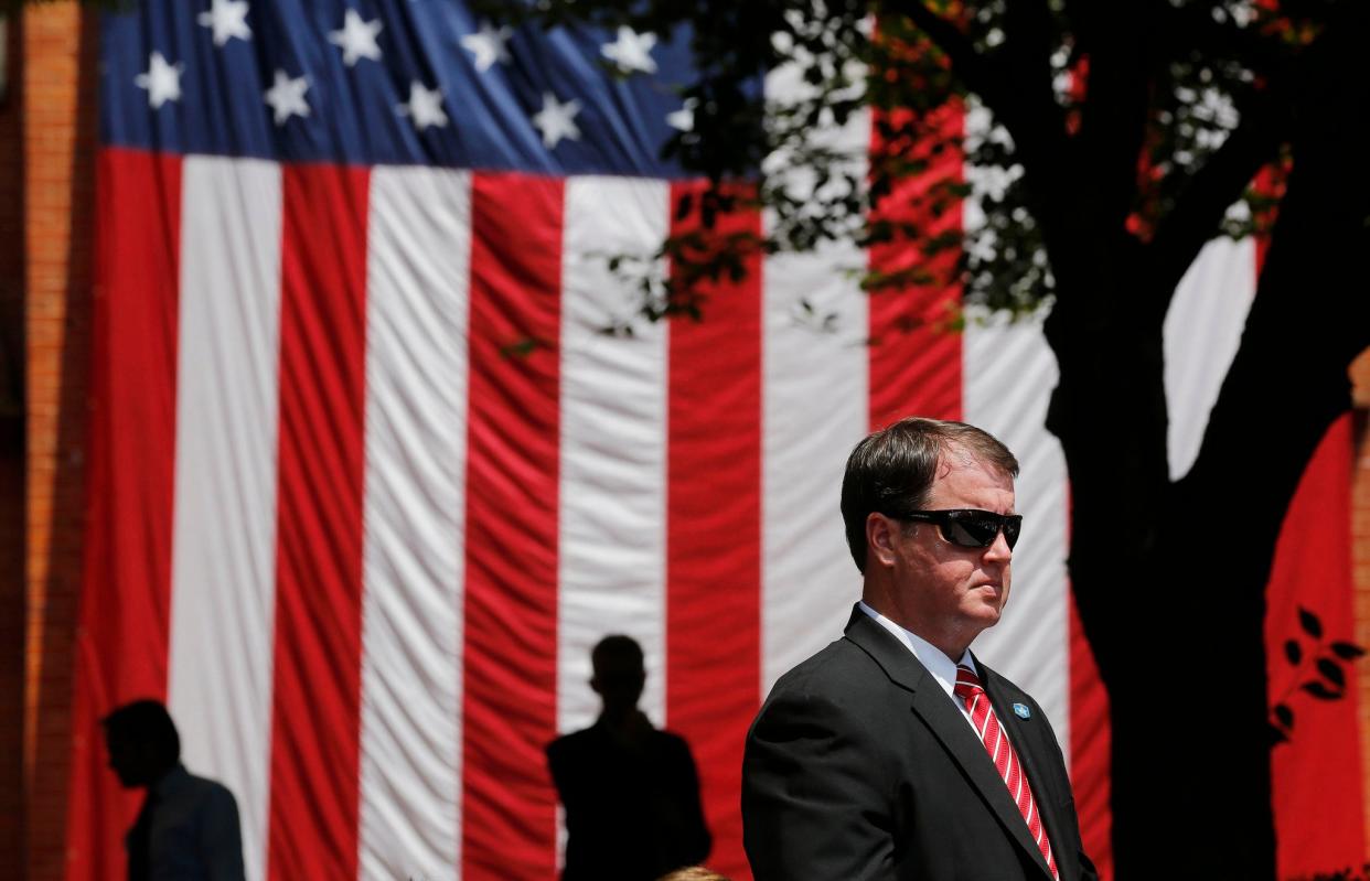 The US Secret Service investigating arrests in Toledo, Ohio, before Trump rally (iStock)