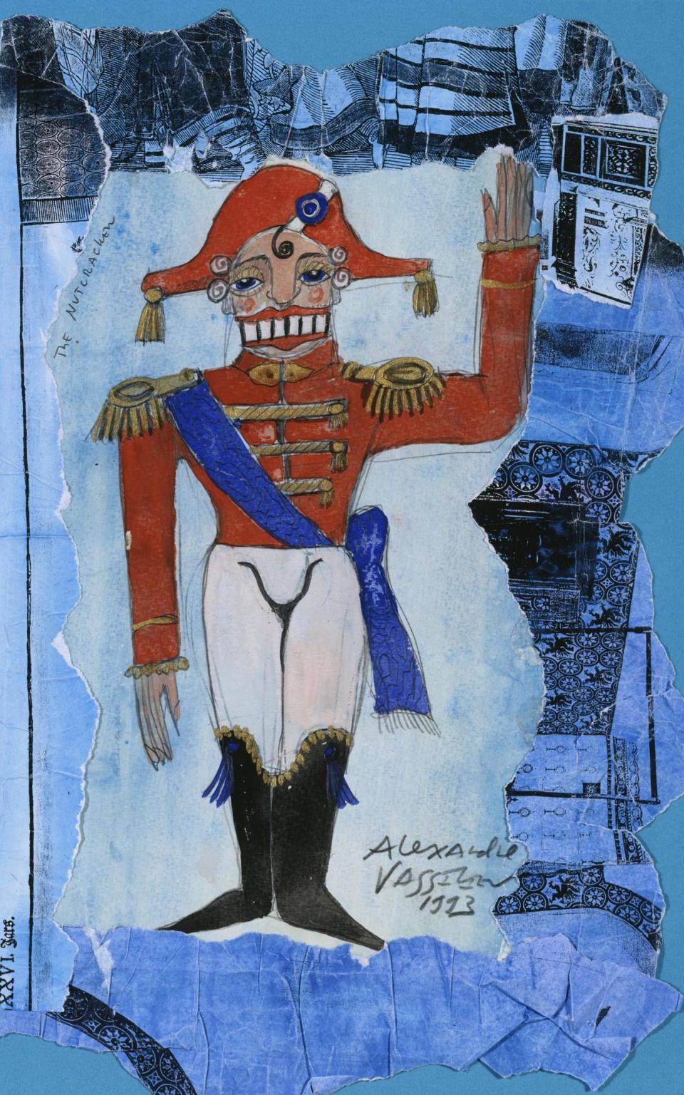 Uncanny valley: costume design for The Nutcracker ballet, from the A. Pushkin Memorial Museum, St. Petersburg