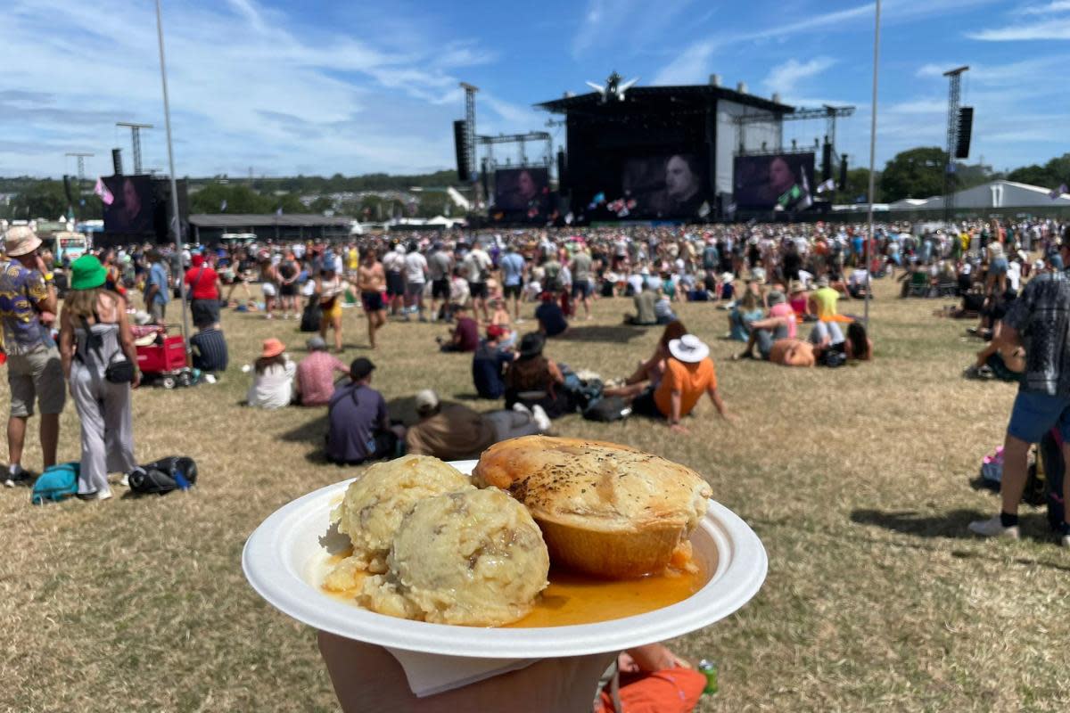We tried Sam's Pies at Glastonbury Festival 2024, and this what we thought. <i>(Image: Newsquest)</i>