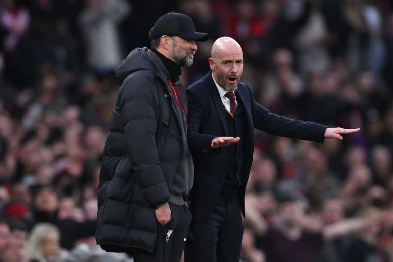 Jurgen Klopp's Liverpool steamrolled Ten Hag's United 7-0.