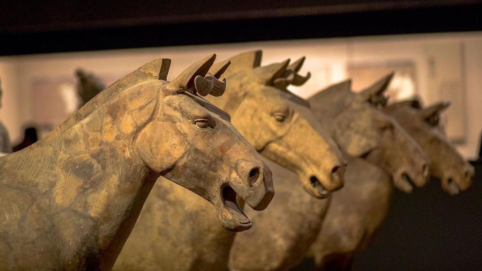 Caballos de terracota