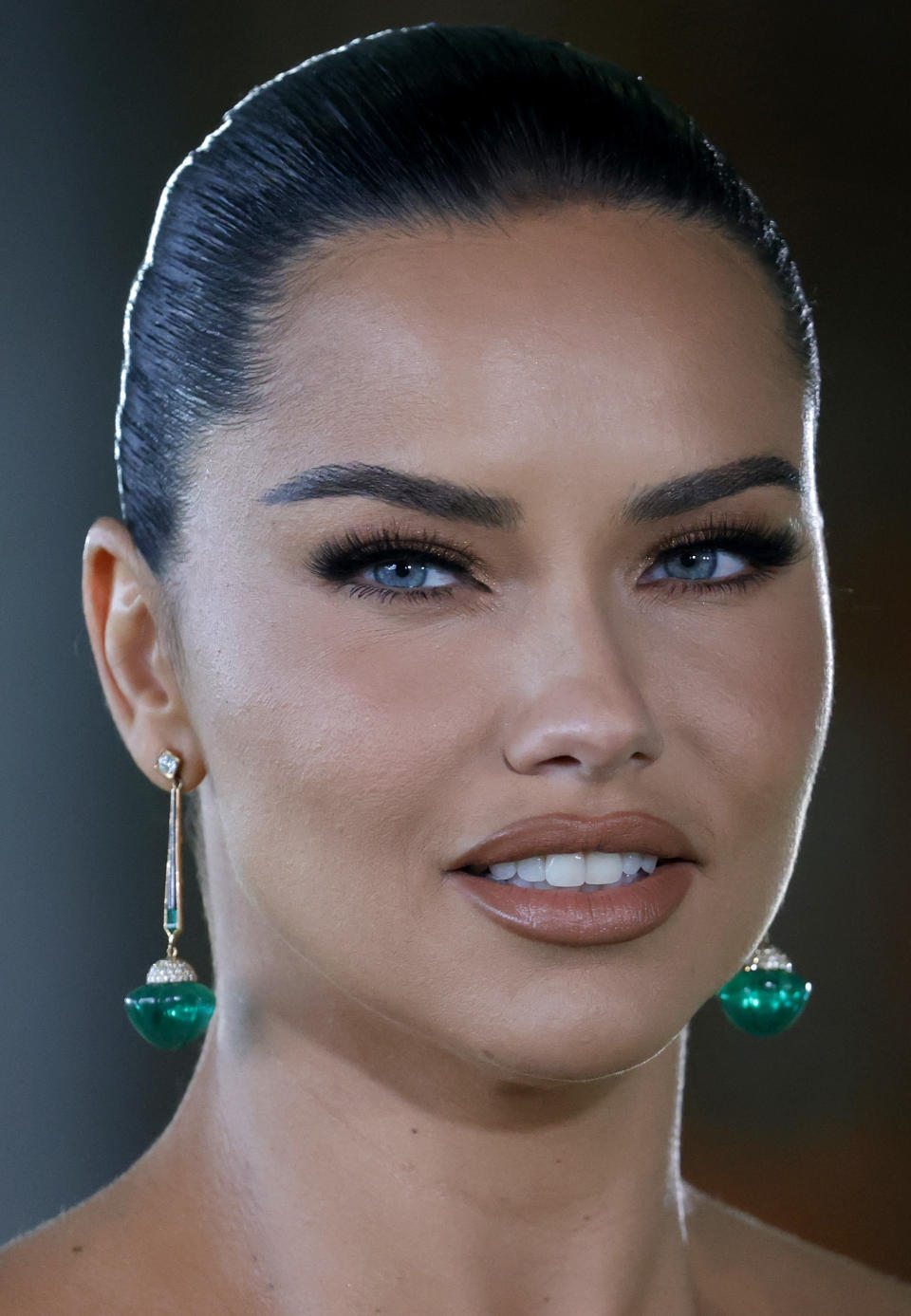 Closeup of Adriana Lima