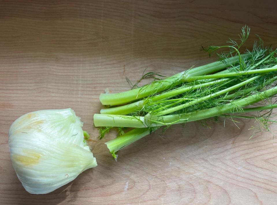 Fennel for Ina Garten potato gratin