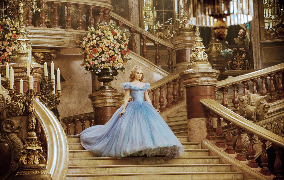 Lily James in Cinderella (2015)