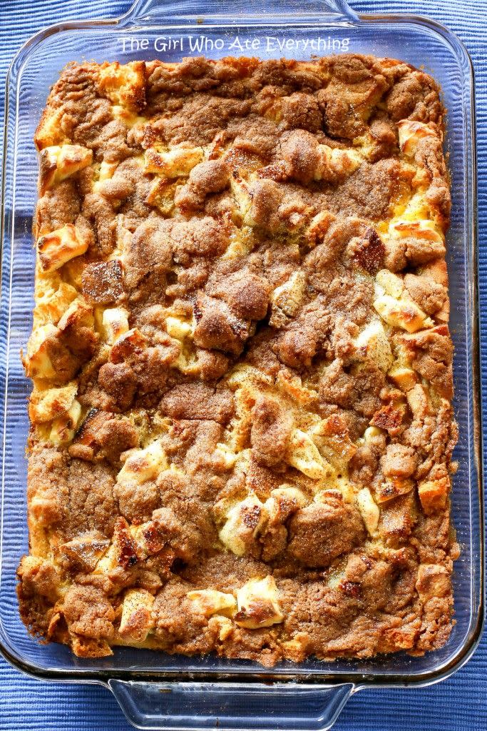 Cream Cheese Cinnamon Casserole