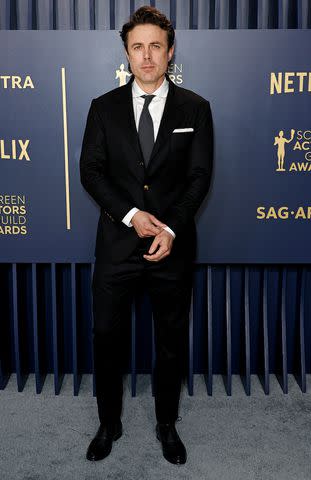 <p>Frazer Harrison/Getty</p> Casey Affleck