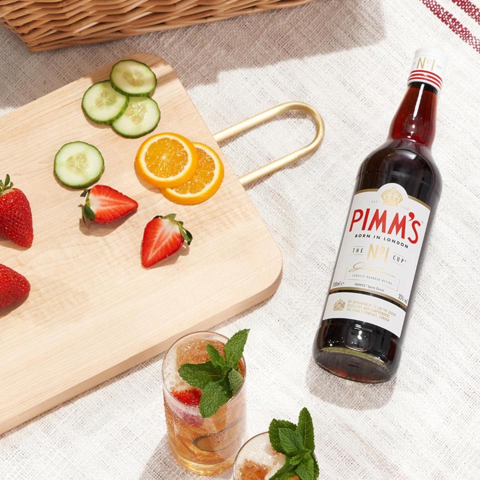 Enjoy a refreshing Pimm's in the sunshine this summer. (Pimm's)