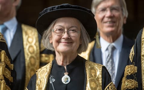 Lady Hale - Credit: Victoria Jones/PA