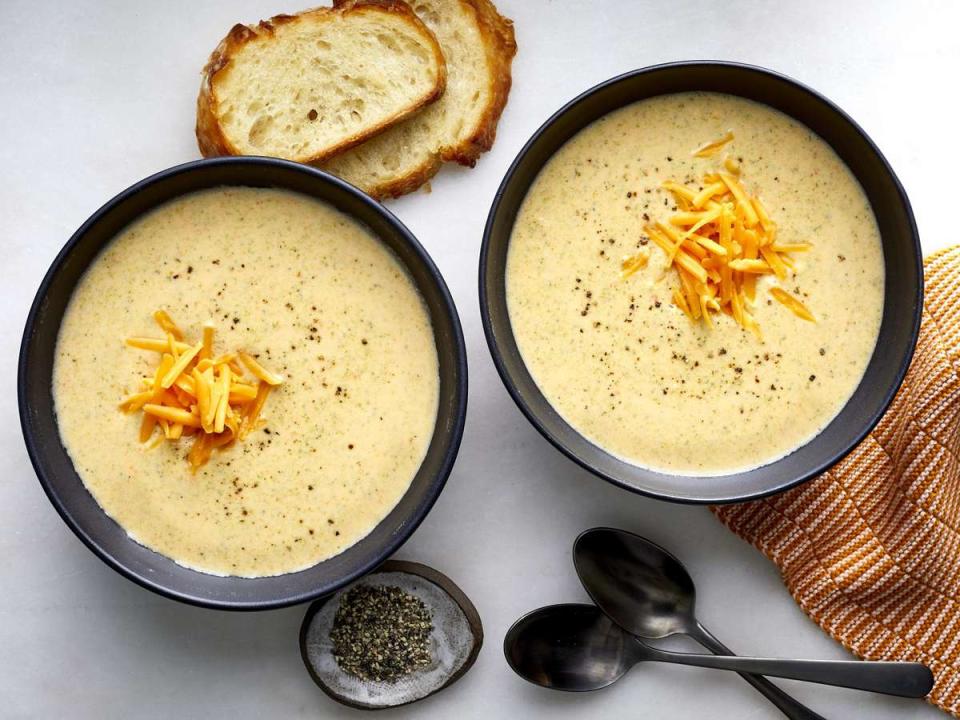 Inspired By: Panera Bread Broccoli-Cheddar Soup