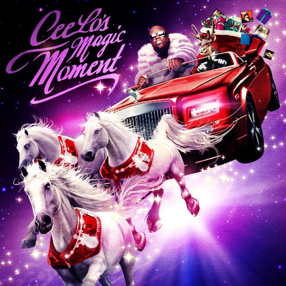 This CD cover image released by Atlantic Records shows CeeLo Green's holiday release, “CeeLo’s Magic Moment.” (AP Photo/Atlantic Records)