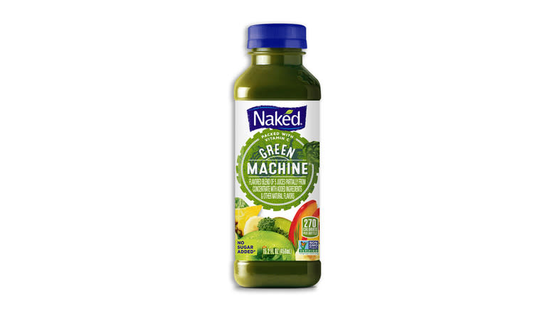 Naked Green Machine Juice bottle